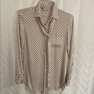Club Monaco Patterned Women’s Blouse